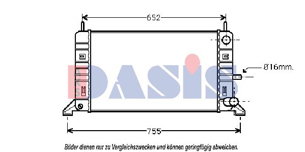 AKS DASIS Radiators, Motora dzesēšanas sistēma 092700N